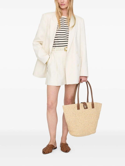 Lou raffia bag
