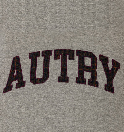 College check sweatshirt man