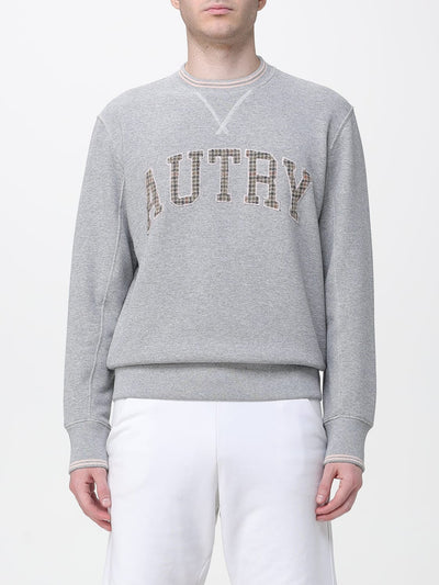 College check sweatshirt man