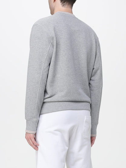 College check sweatshirt man