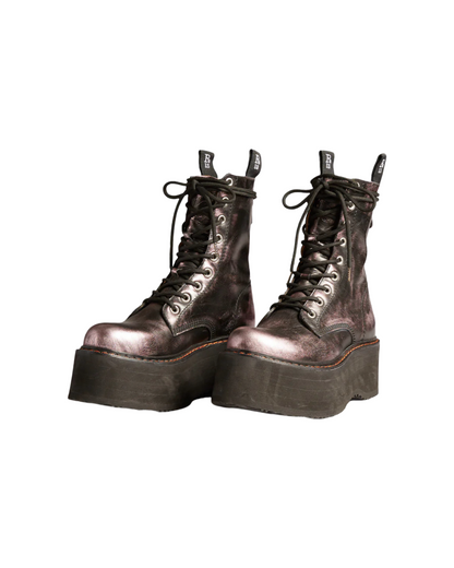 Double stack boot - pink shine