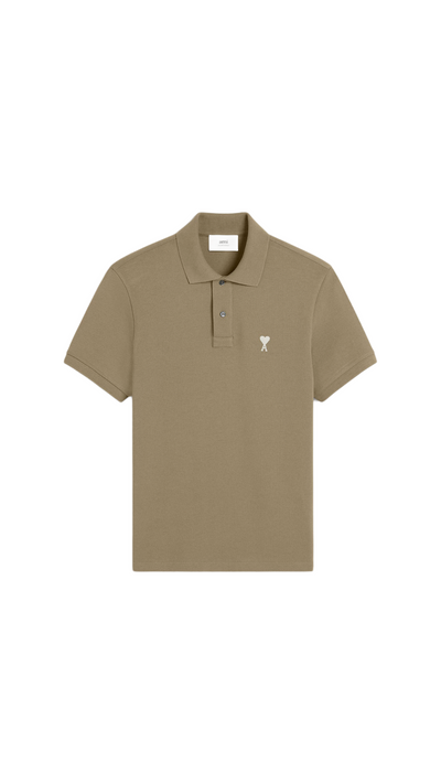 Green cotton Ami de coeur polo shirt