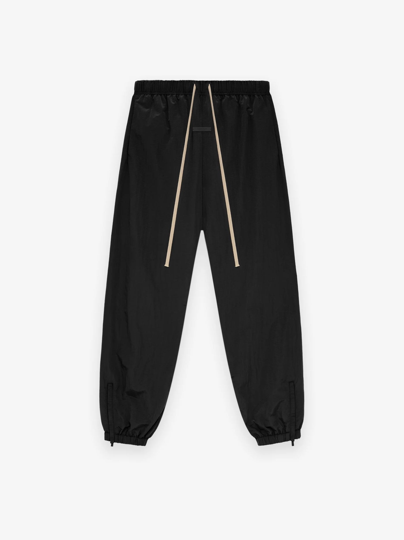 Ripstop track pants - black