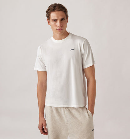 Embroidered logo tee