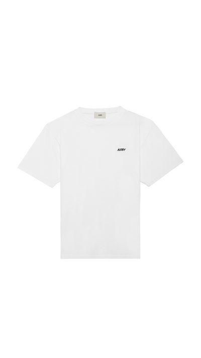 Embroidered logo tee