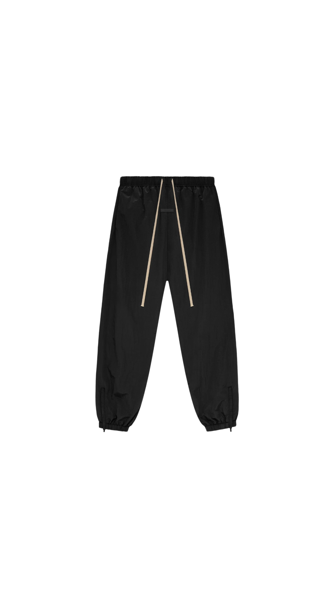 Ripstop track pants - black