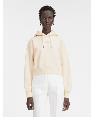 Le hoodie gros grain - beige