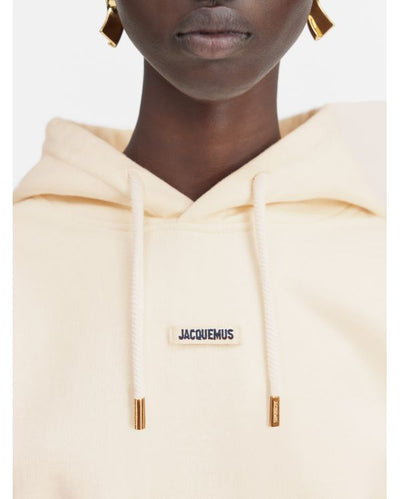 Le hoodie gros grain - beige