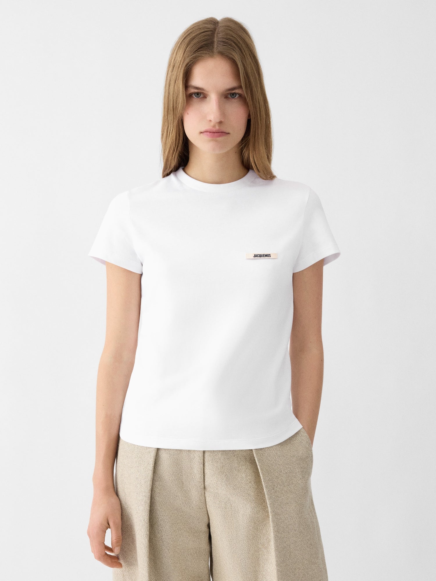 Le gros short sleeve woman - white