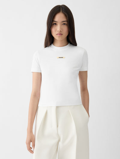 Le Gros Logo t shirt woman - white