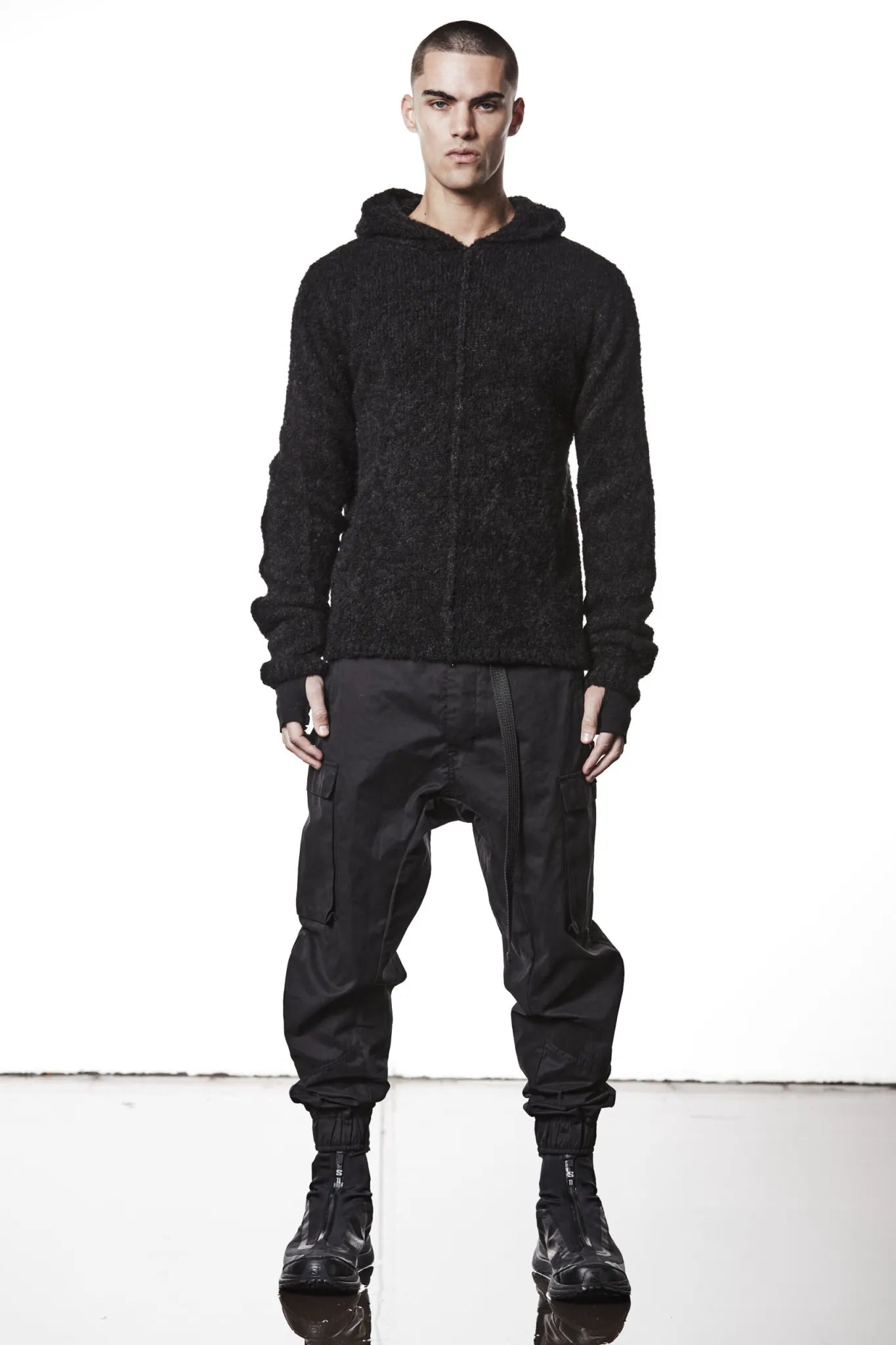 Black hoodie - mk126