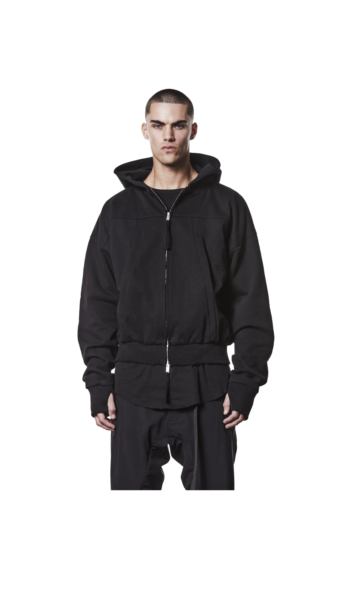 Black hoodie - msj689