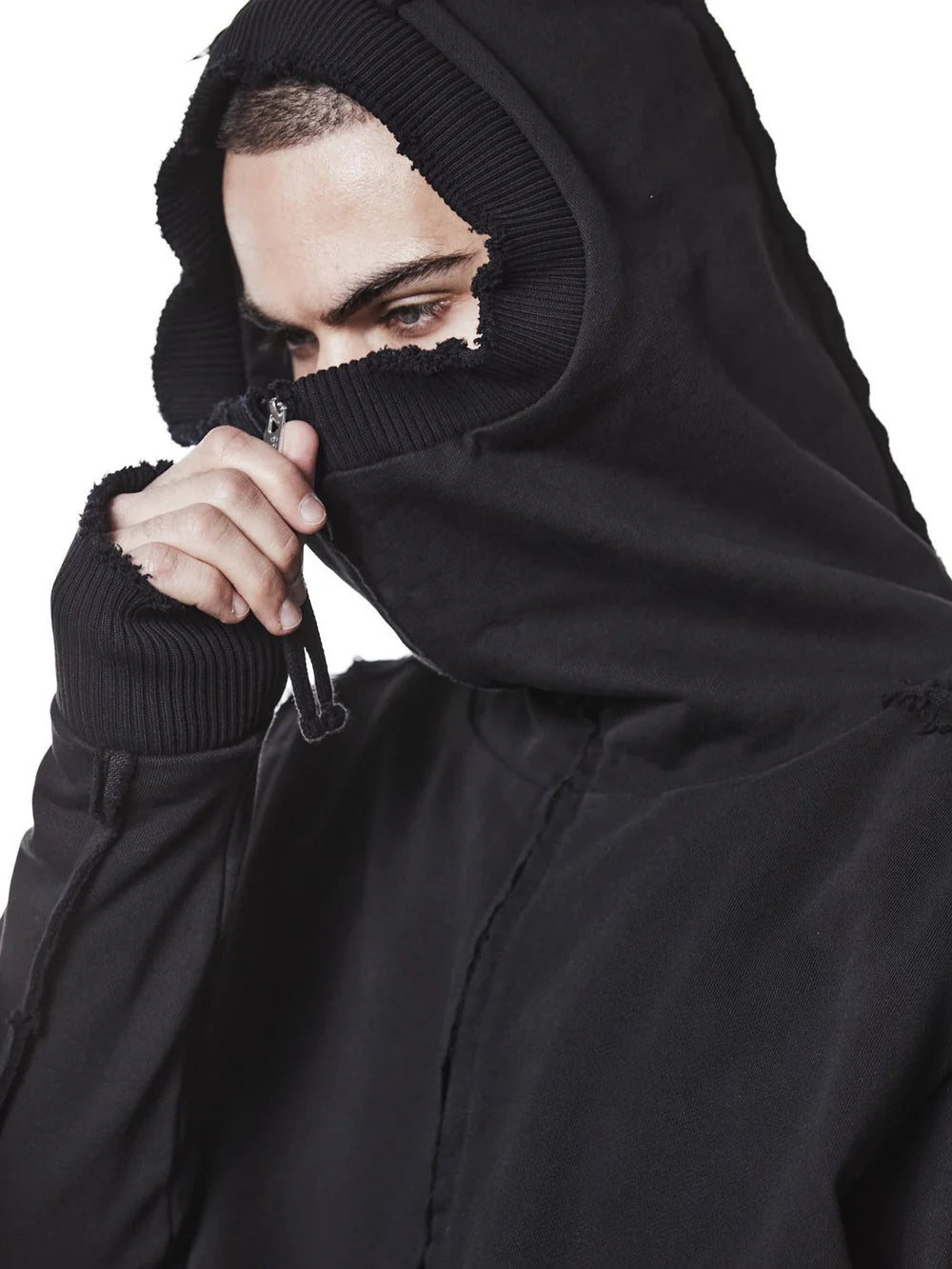 Hooded zip jacket - msj690