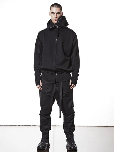 Hooded zip jacket - msj690