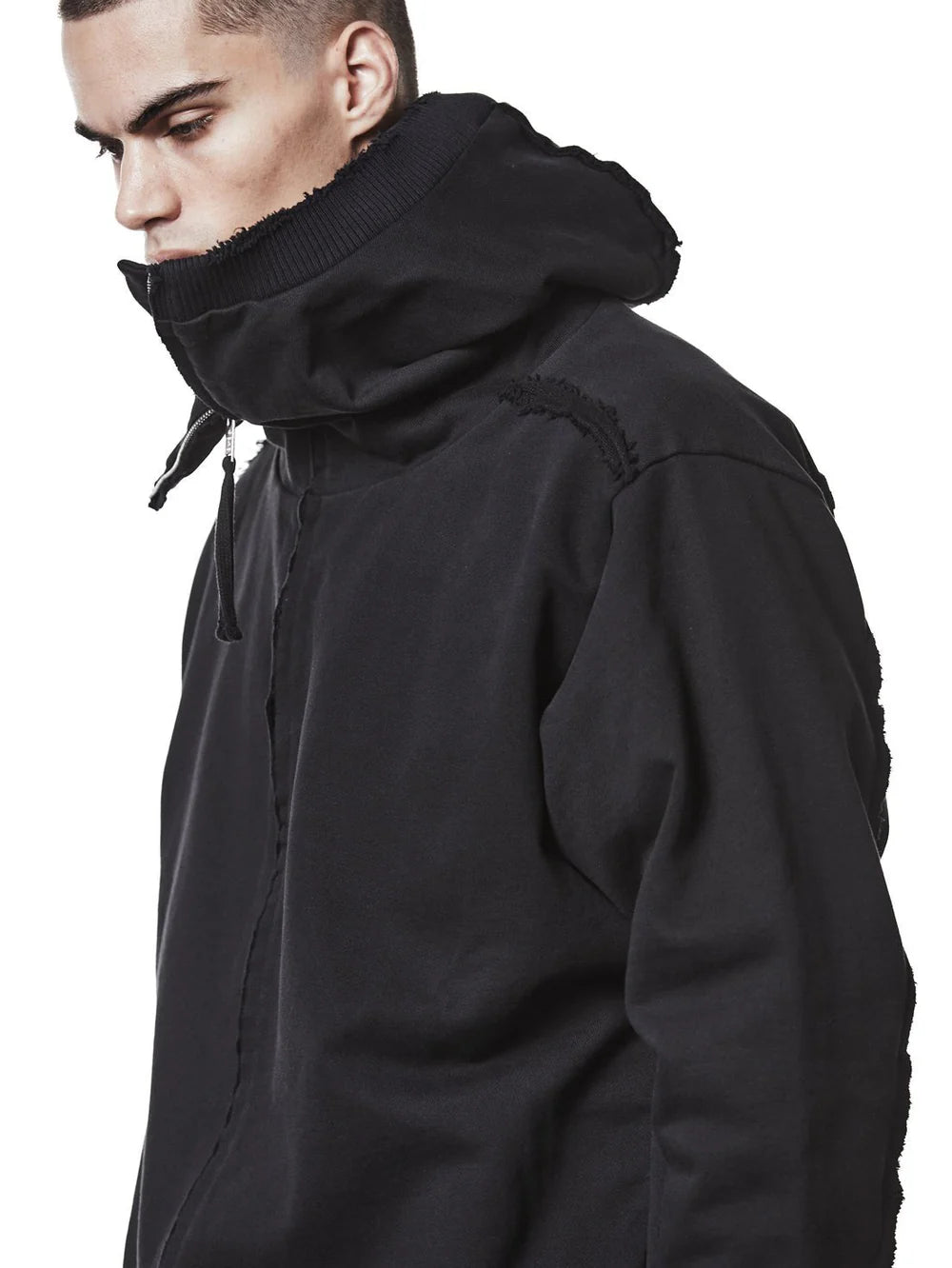 Hooded zip jacket - msj690