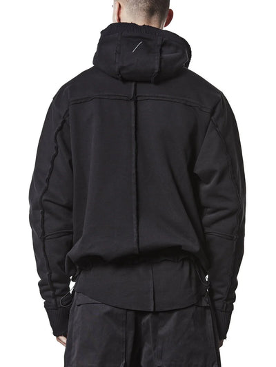 Hooded zip jacket - msj690
