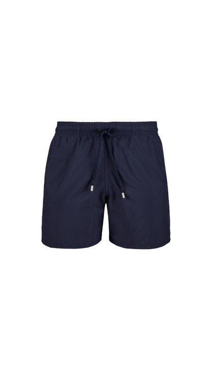 Men Stretch Short Swim Shorts Solid