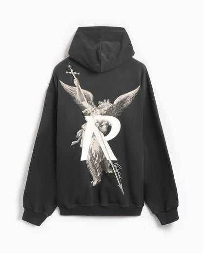 Archangel Hoodie - stained black