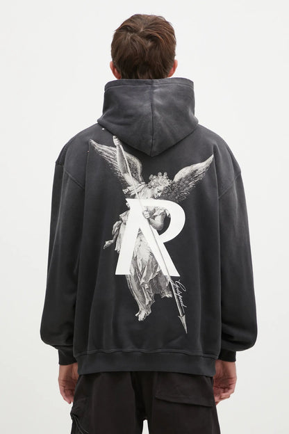 Archangel Hoodie - stained black