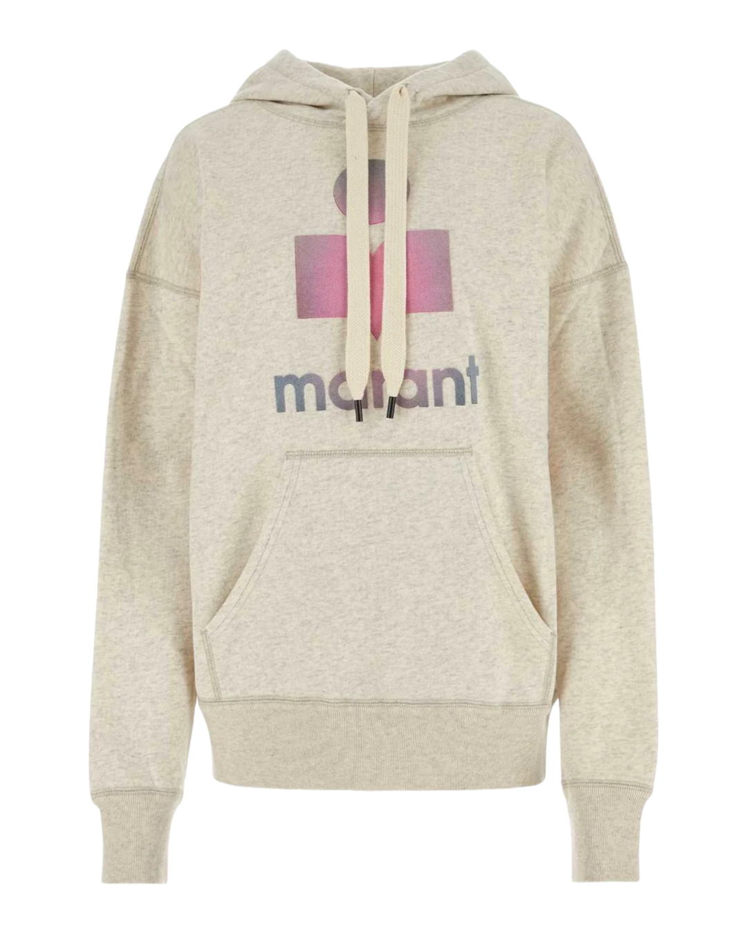 Mansel hoodie - ecru / pink