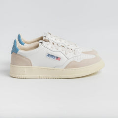 MEDALIST LOW LEAT SUEDE WHT NIAGARA