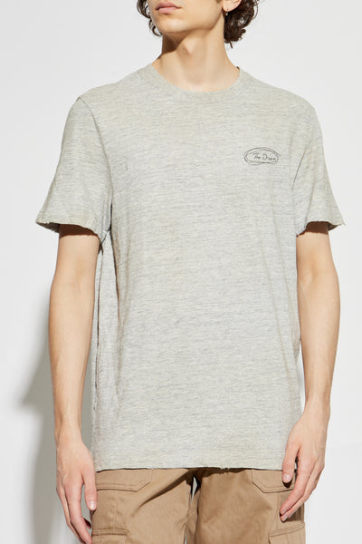Grey T-shirt with logo