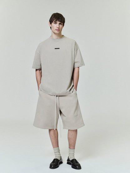 Classic T-shirt heather stone