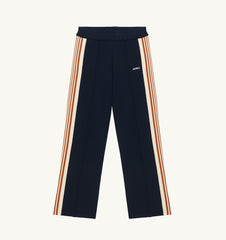 JOGGERS IN BLUE VISCOSE