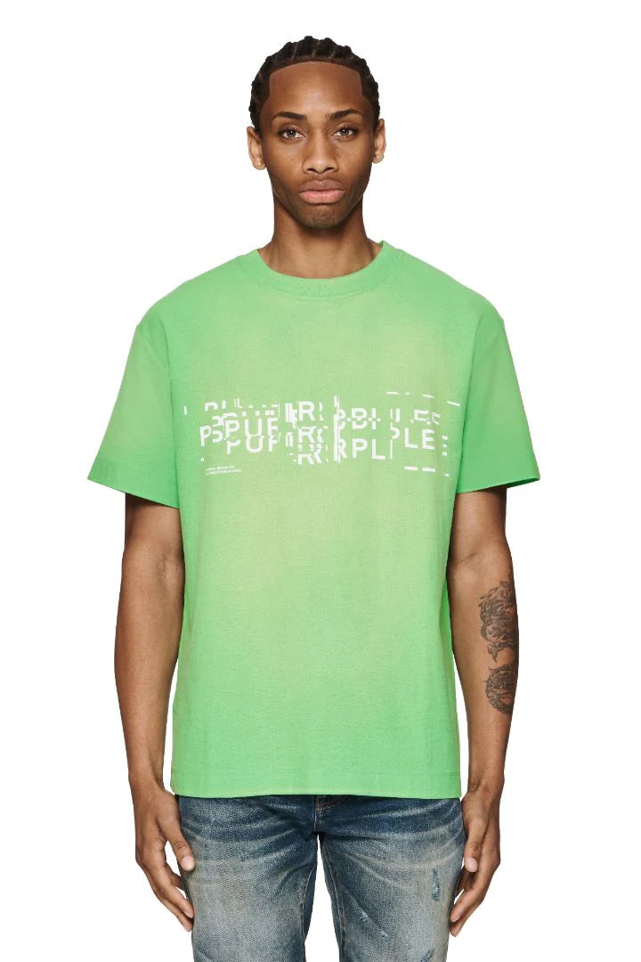 Glitch green t-shirt