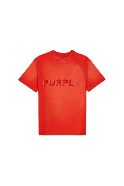 Wordmark red t-shirt