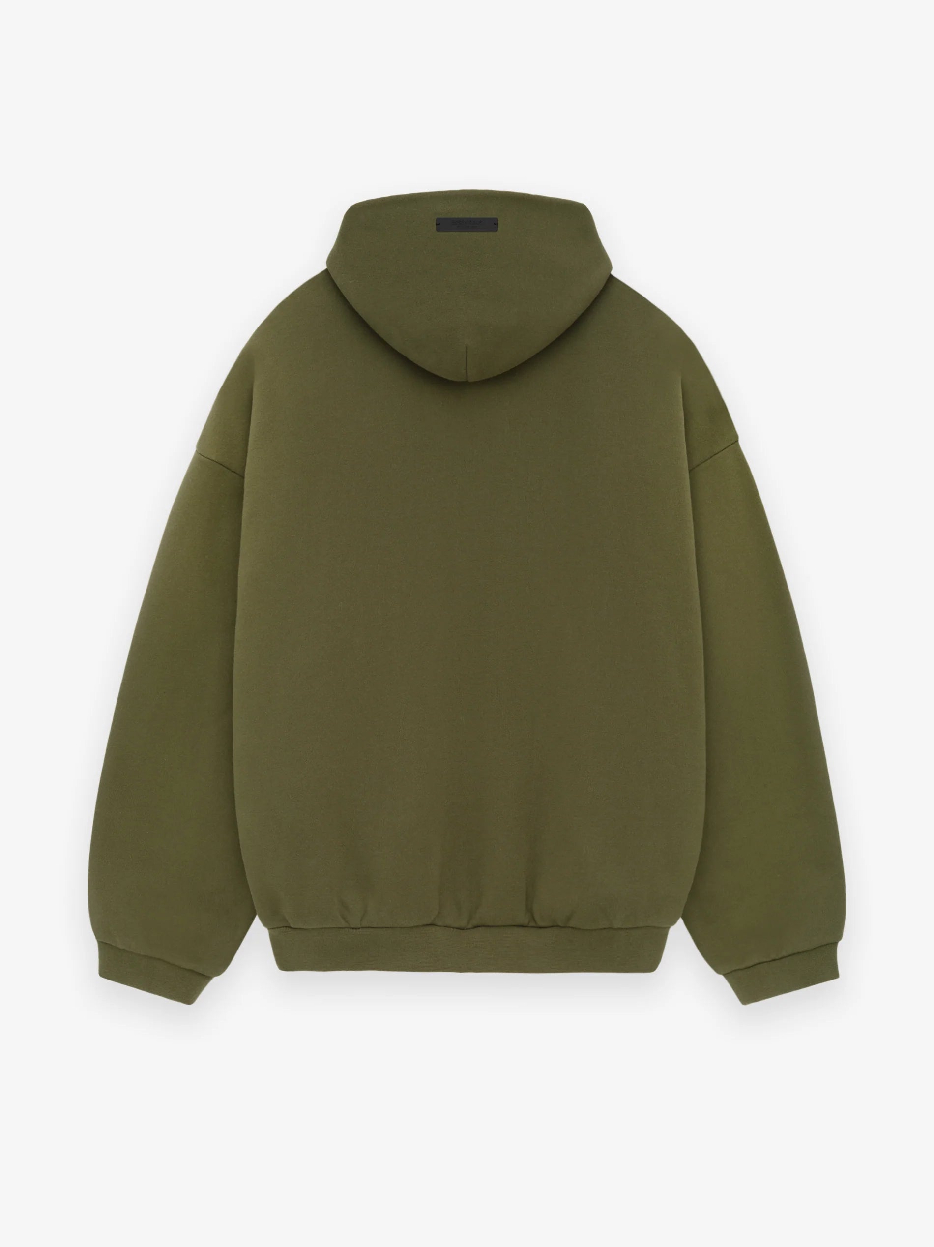 Fleece hoodie - military