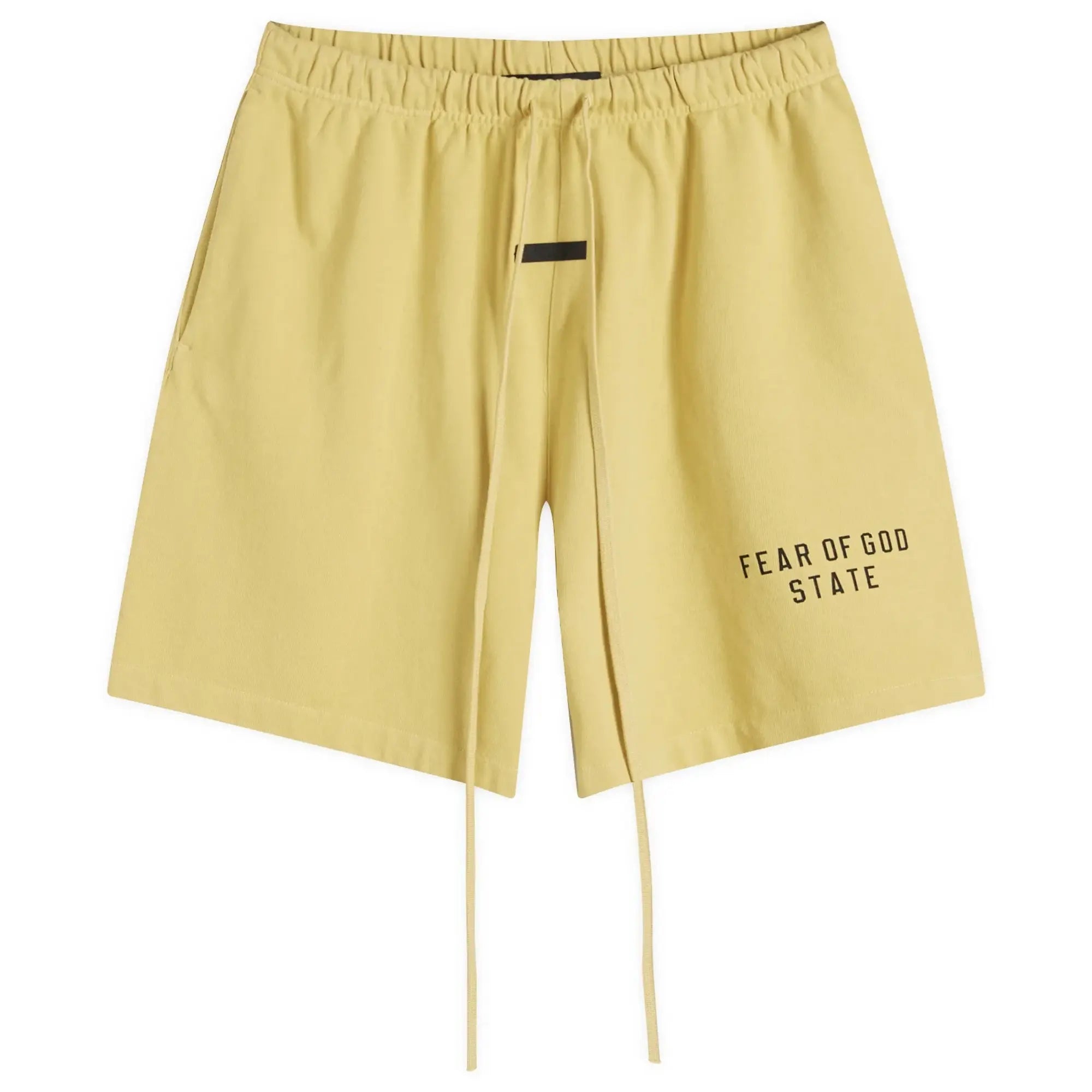 Heavy jersey soccer short - amber