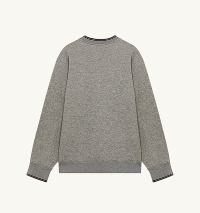 College check sweatshirt man