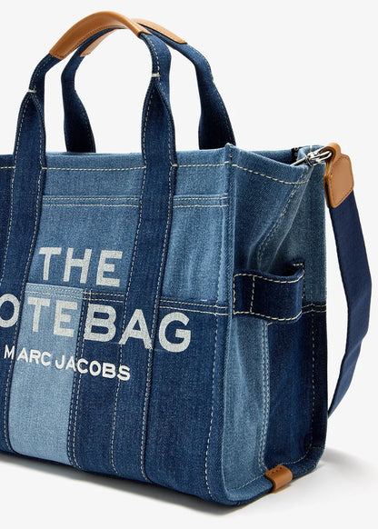 The denim medium tote bag