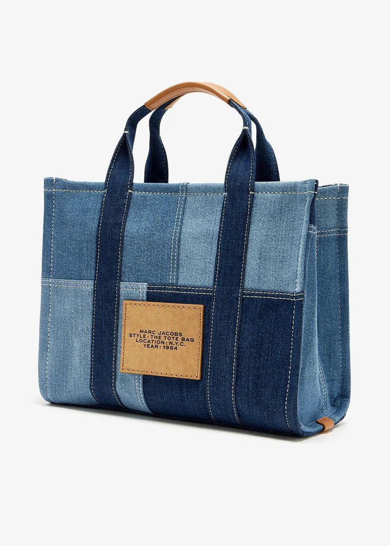 The denim medium tote bag