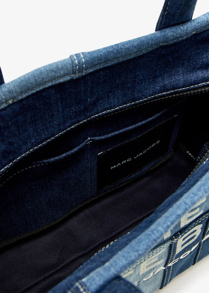 The denim medium tote bag