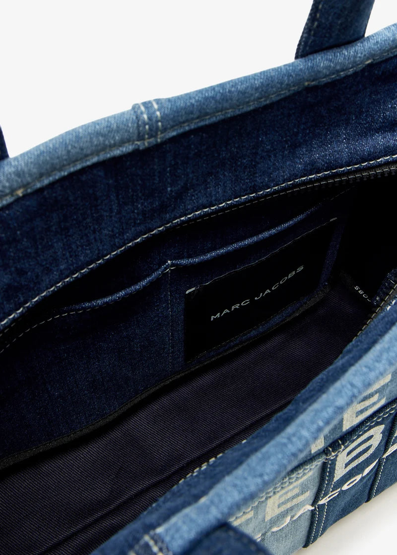 The denim medium tote bag