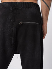 Black Knitted Pantalone