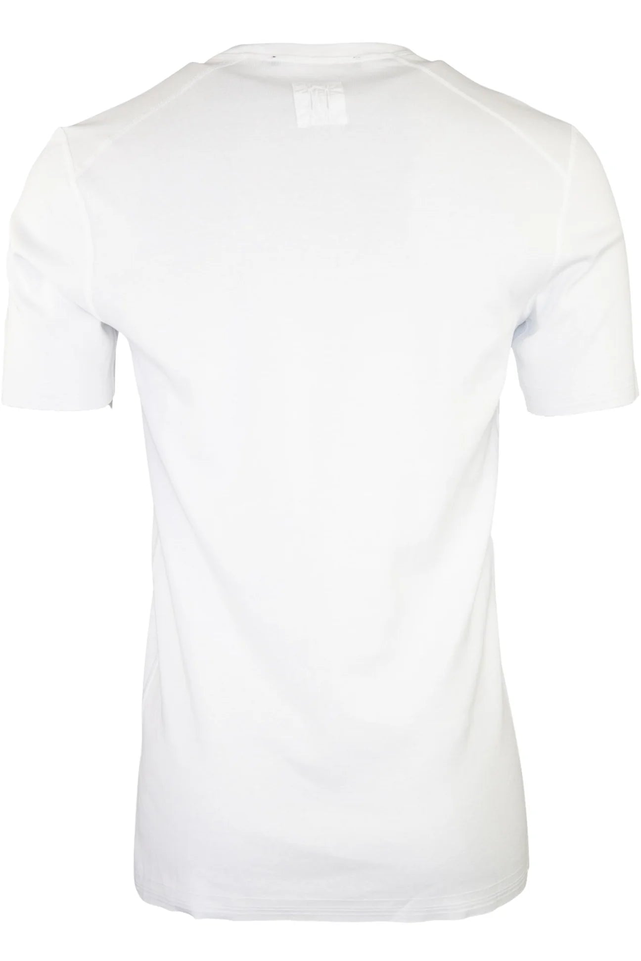 Male white SS tee