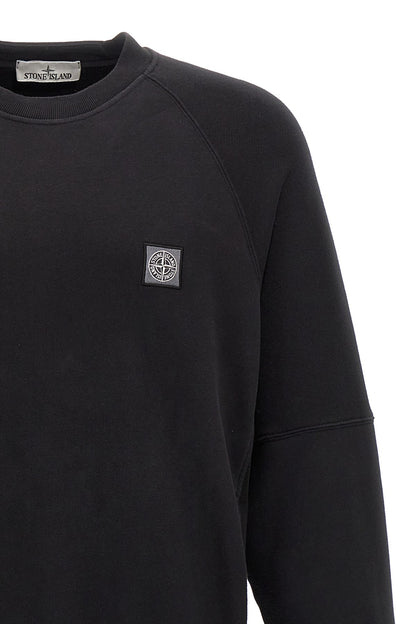 Logo patch sweatshirt