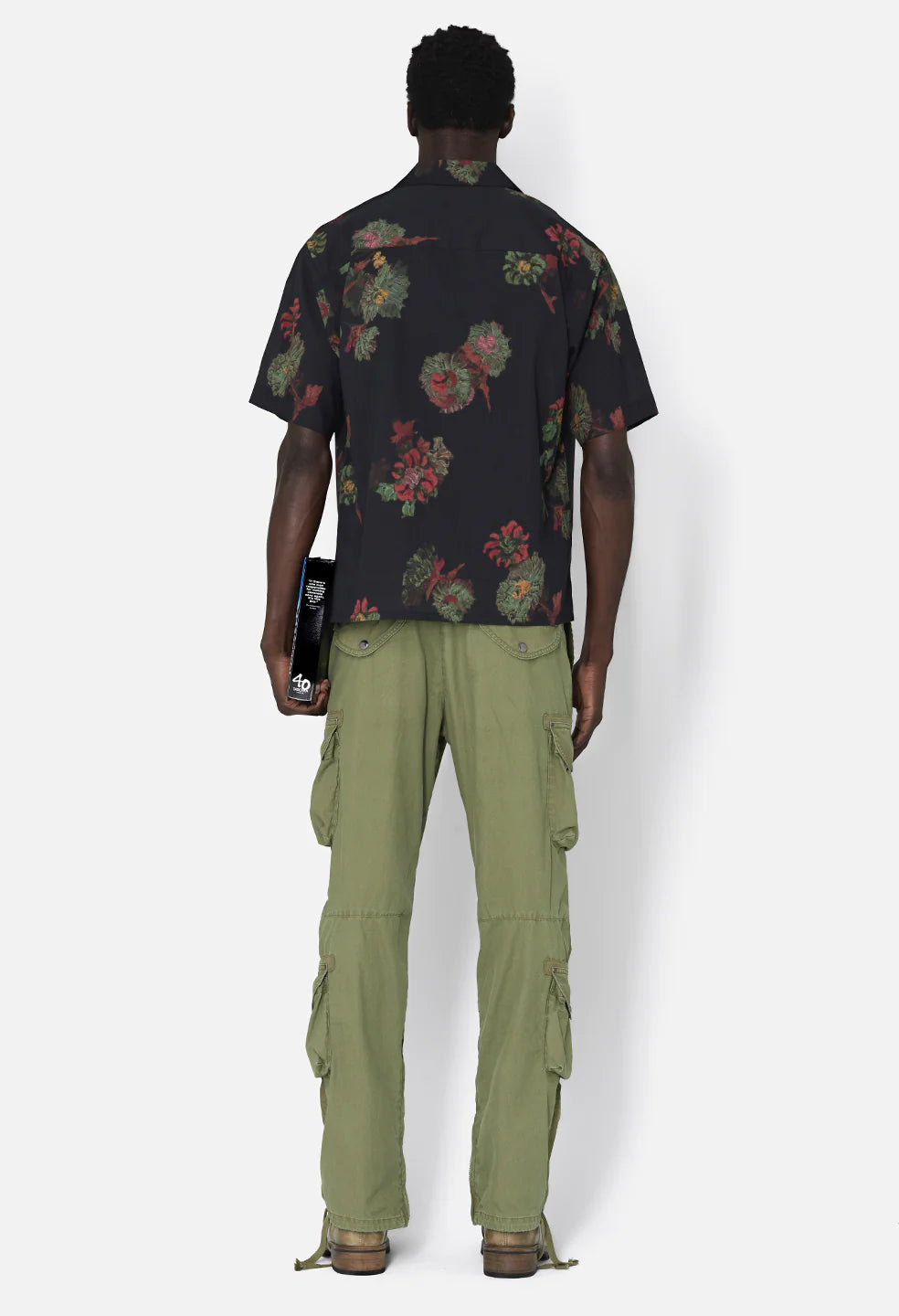 Deck cargo pants - olive