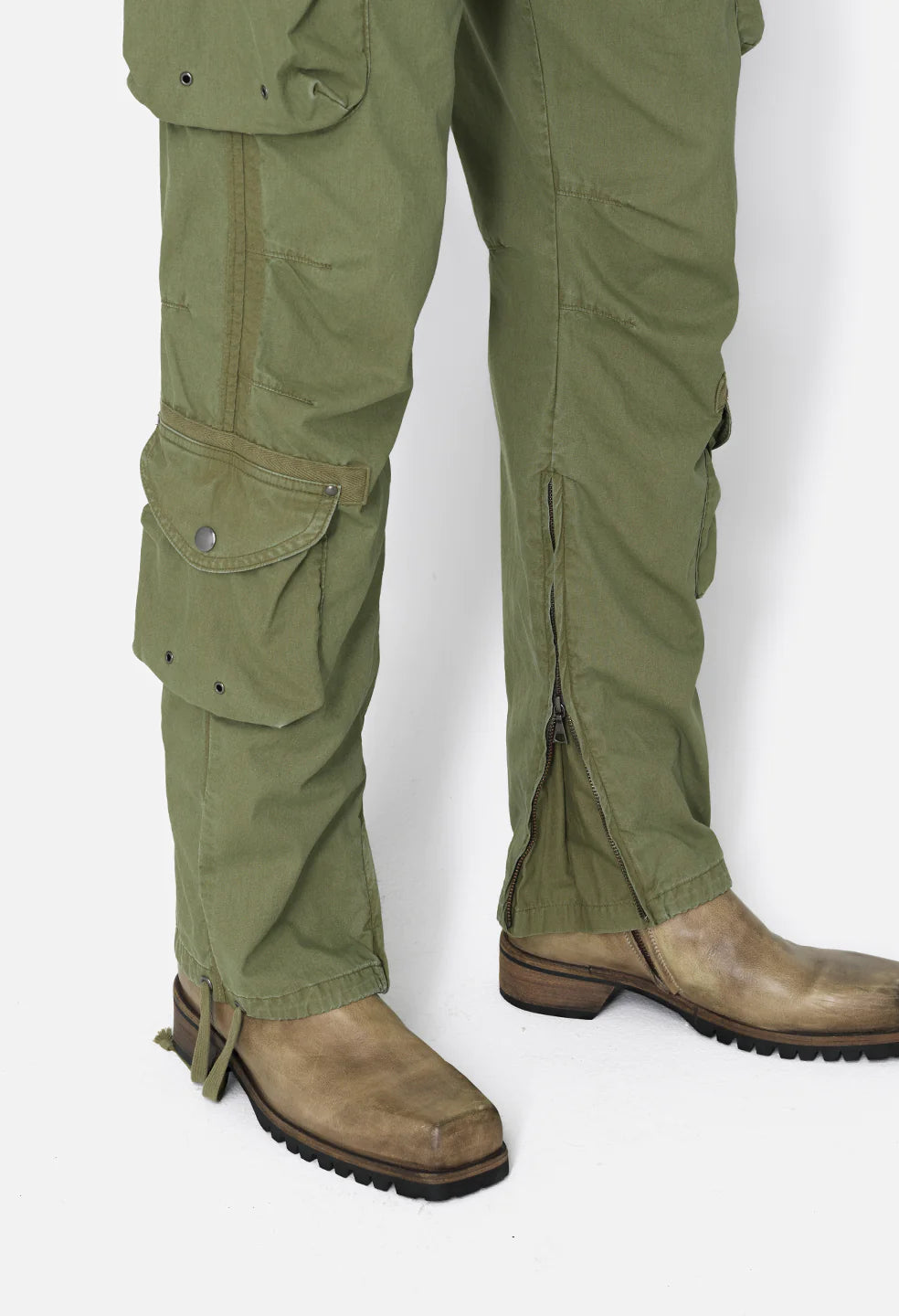 Deck cargo pants - olive