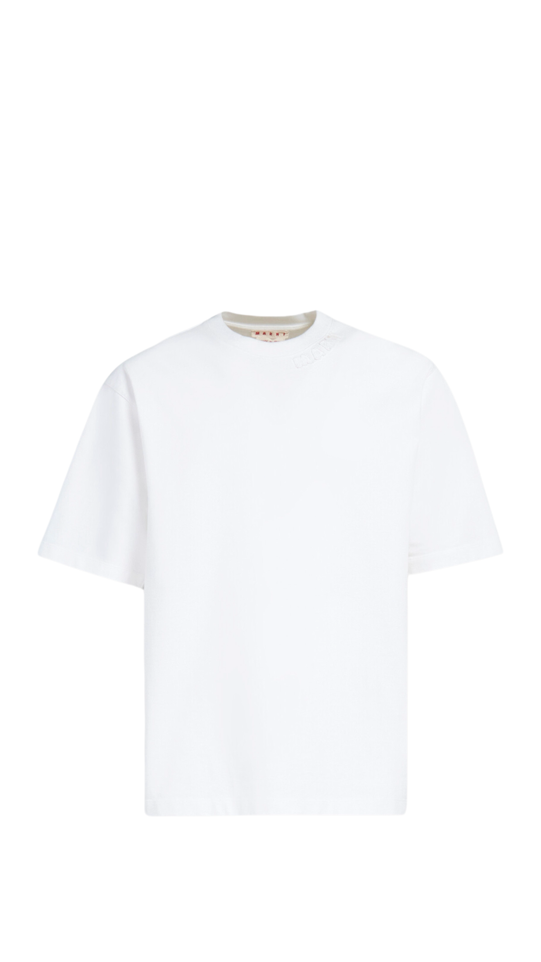 Cotton oversized T-shirt with patches