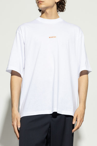White T-shirt with logo