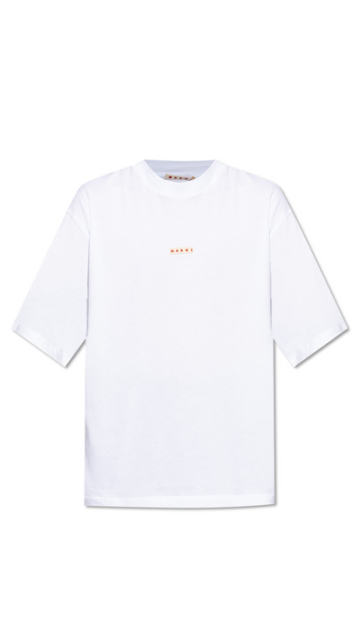 White T-shirt with logo
