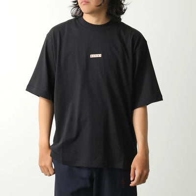 Black T-shirt with logo