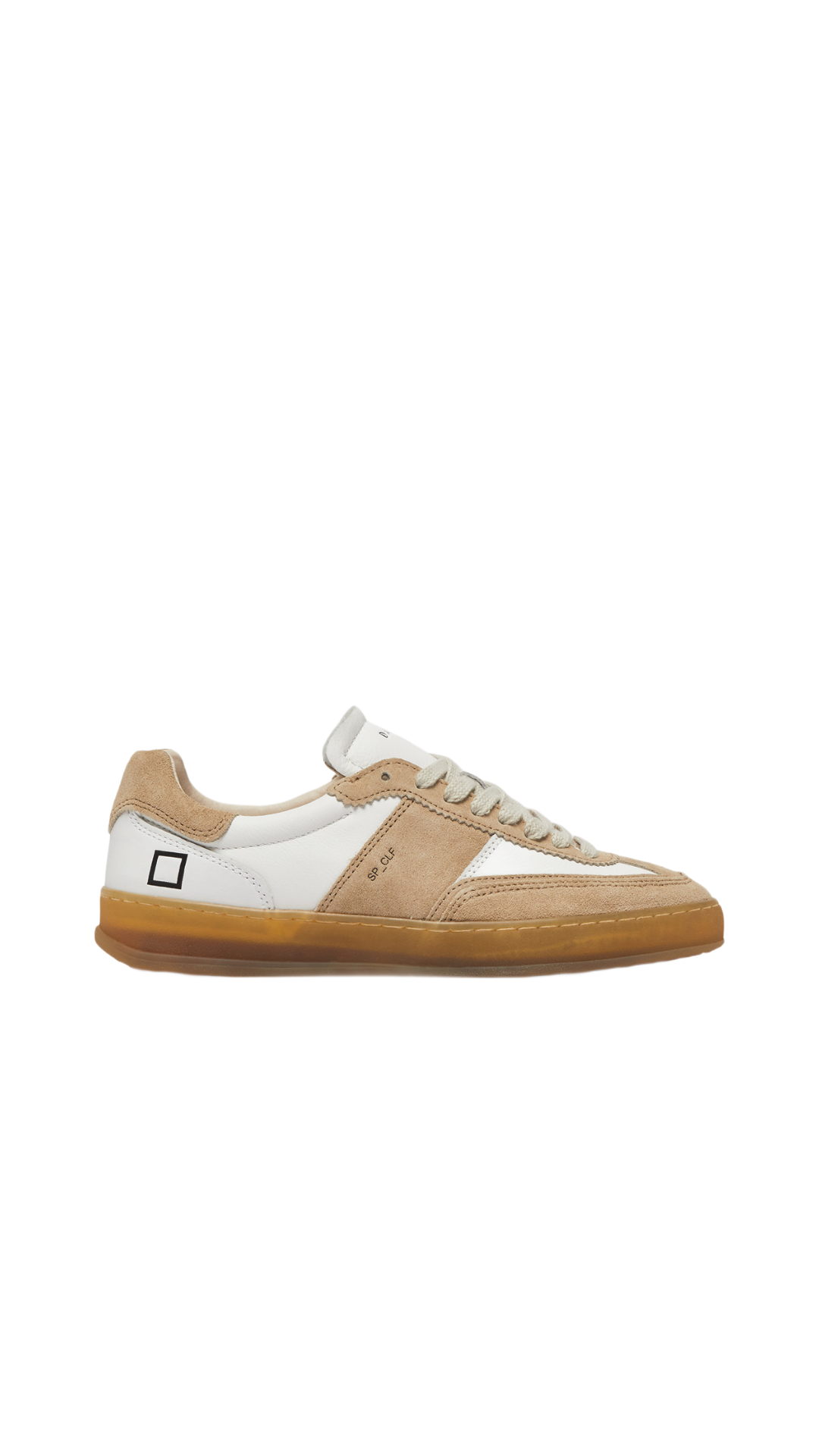 Sporty calf white beige