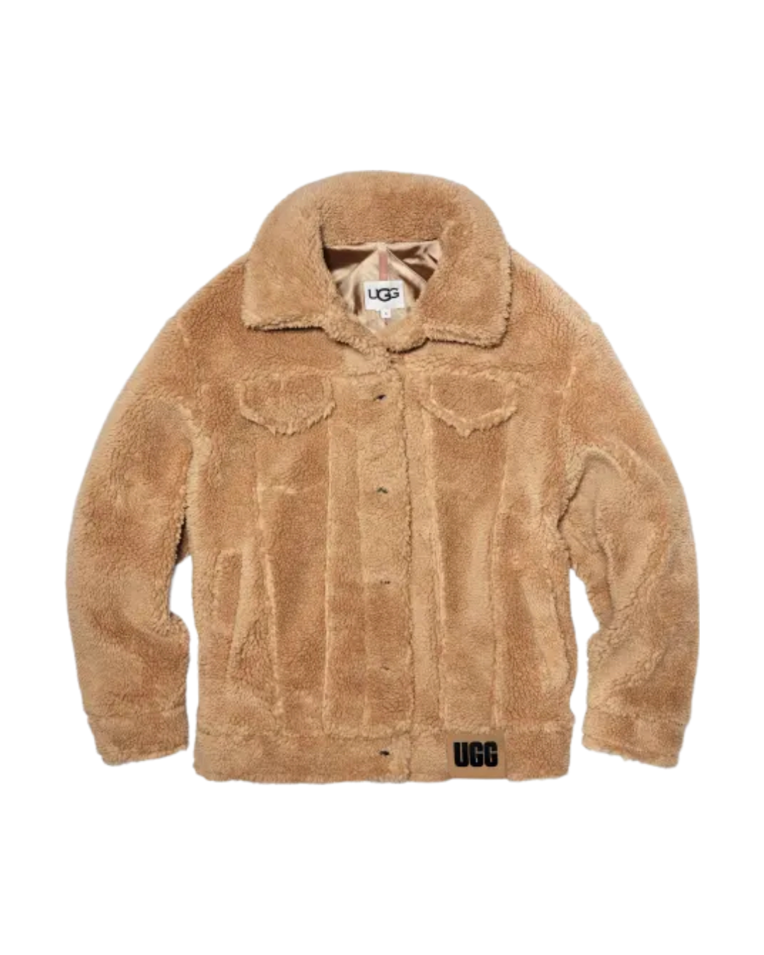 Frankie UGGfluff Trucker Jacket - camel