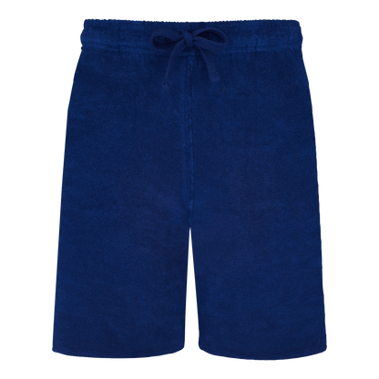 BERMUDA SHORT EN ÉPONGE HOMME UNI