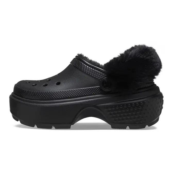 Crocs Stomp Lined Clog Black